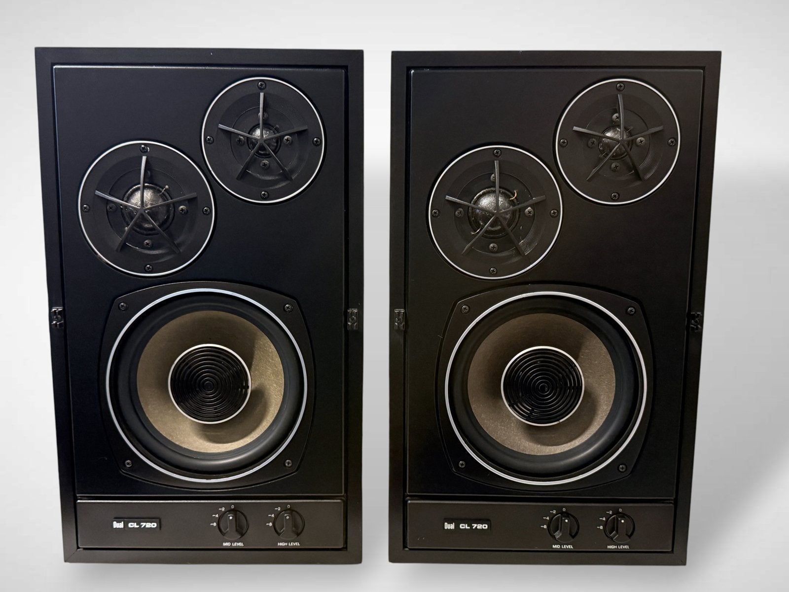 Vintage Dual CL 720 3-weg speakers - Goed werkend, Audio, Tv en Foto, Overige merken, Stereo speakers, Ophalen of Verzenden, 60 tot 120 watt