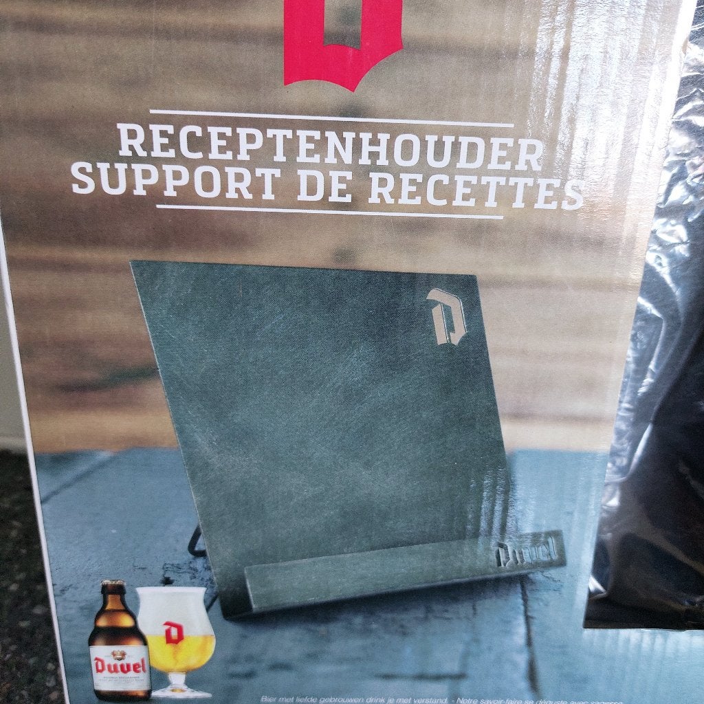 Duvel receptenhouder, Ophalen of Verzenden, Nieuw, Overige typen, Duvel