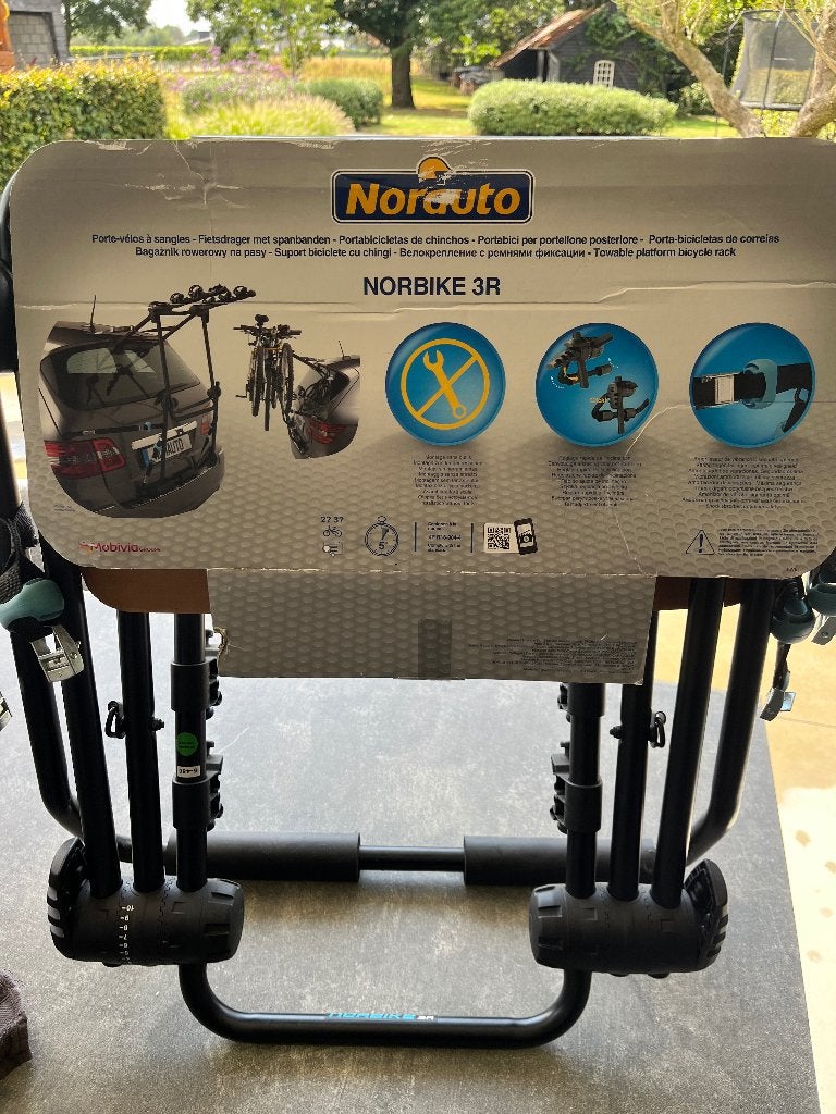 Kofferfietsdrager norauto norbike 3R, Ophalen, Zo goed als nieuw