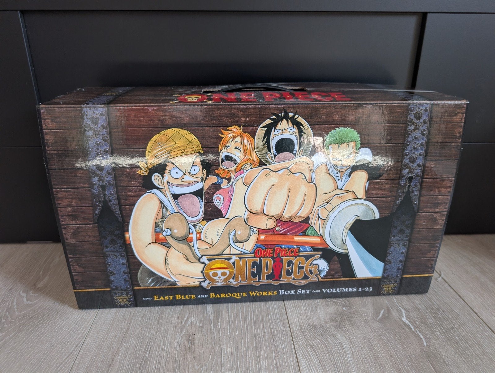 One Piece Box Set 1 (Vol. 1-23) - Nieuwstaat, Ongelezen, Complete serie of reeks, Ophalen of Verzenden, Nieuw, Eiichiro Oda