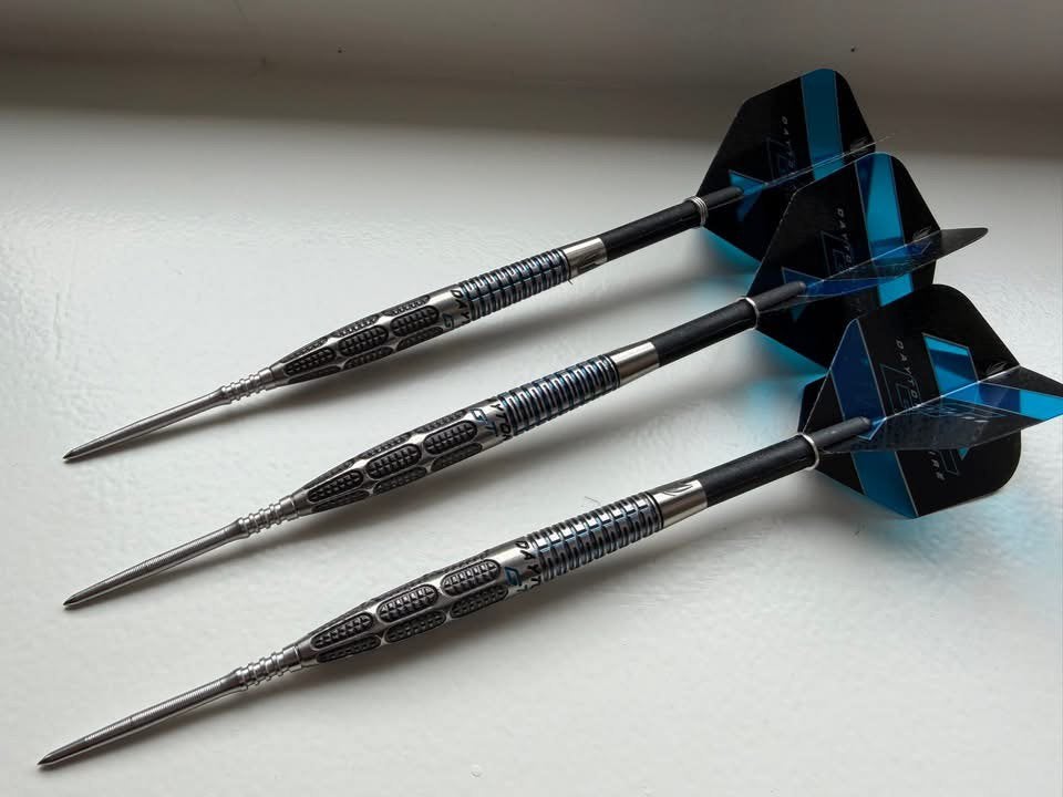 Target Daytona GT01 darts 24g zgan, Sport en Fitness, Ophalen of Verzenden, Zo goed als nieuw, Pijlen