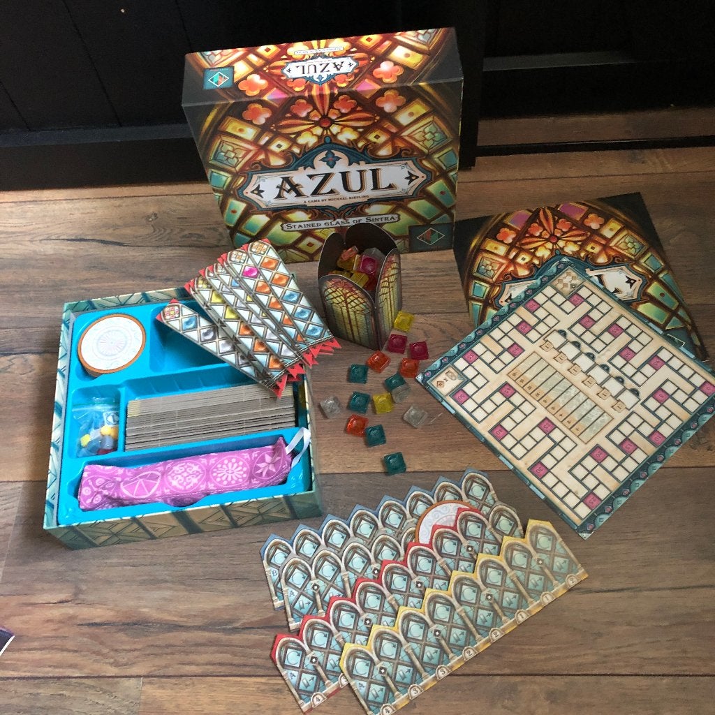 Azul - De ramen van Sintra | Next Move Games / Asmodee, Een of twee spelers, Ophalen of Verzenden, Zo goed als nieuw, Asmodee
