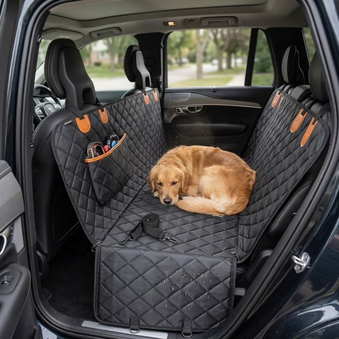 Autohoes hond achterbank — hangmatstijl, Dieren en Toebehoren, Honden-accessoires, Overige merken, Ophalen of Verzenden, Gebruikt