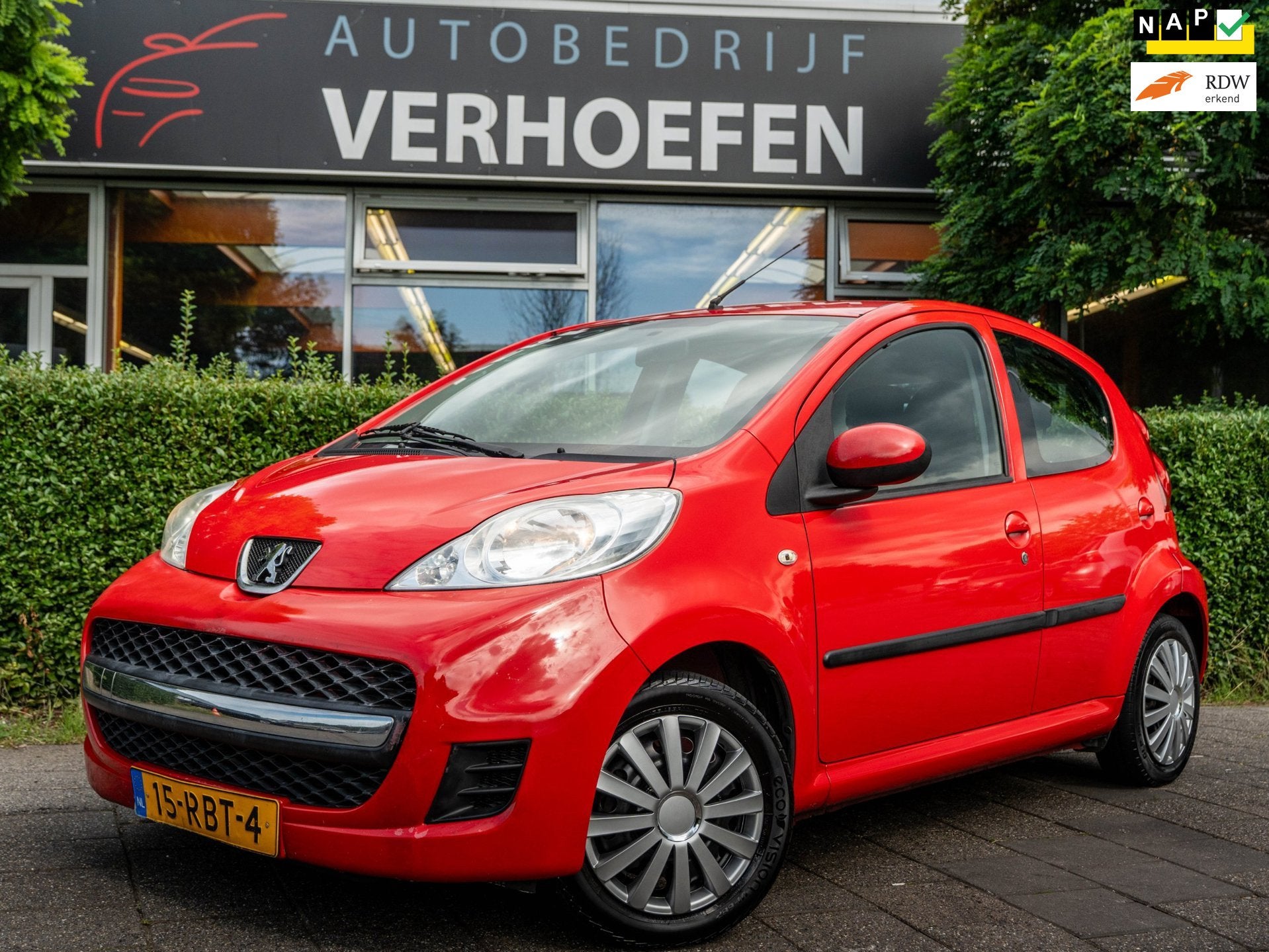 Peugeot 107 1.0-12V XS AIRCO | ELEKTRISCHE RAMEN | 5 DEURS |, Voorwielaandrijving, Euro 5, Stof, Gebruikt