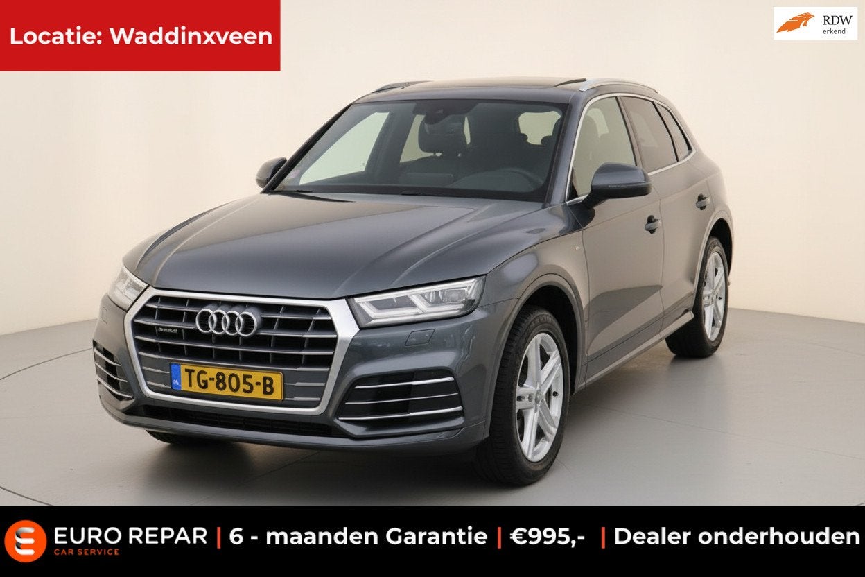 Audi Q5 2.0 TFSI quattro Sport S Line Edition PANO-DAK!, Auto's, Automaat, Euro 6, 4 cilinders, Bedrijf