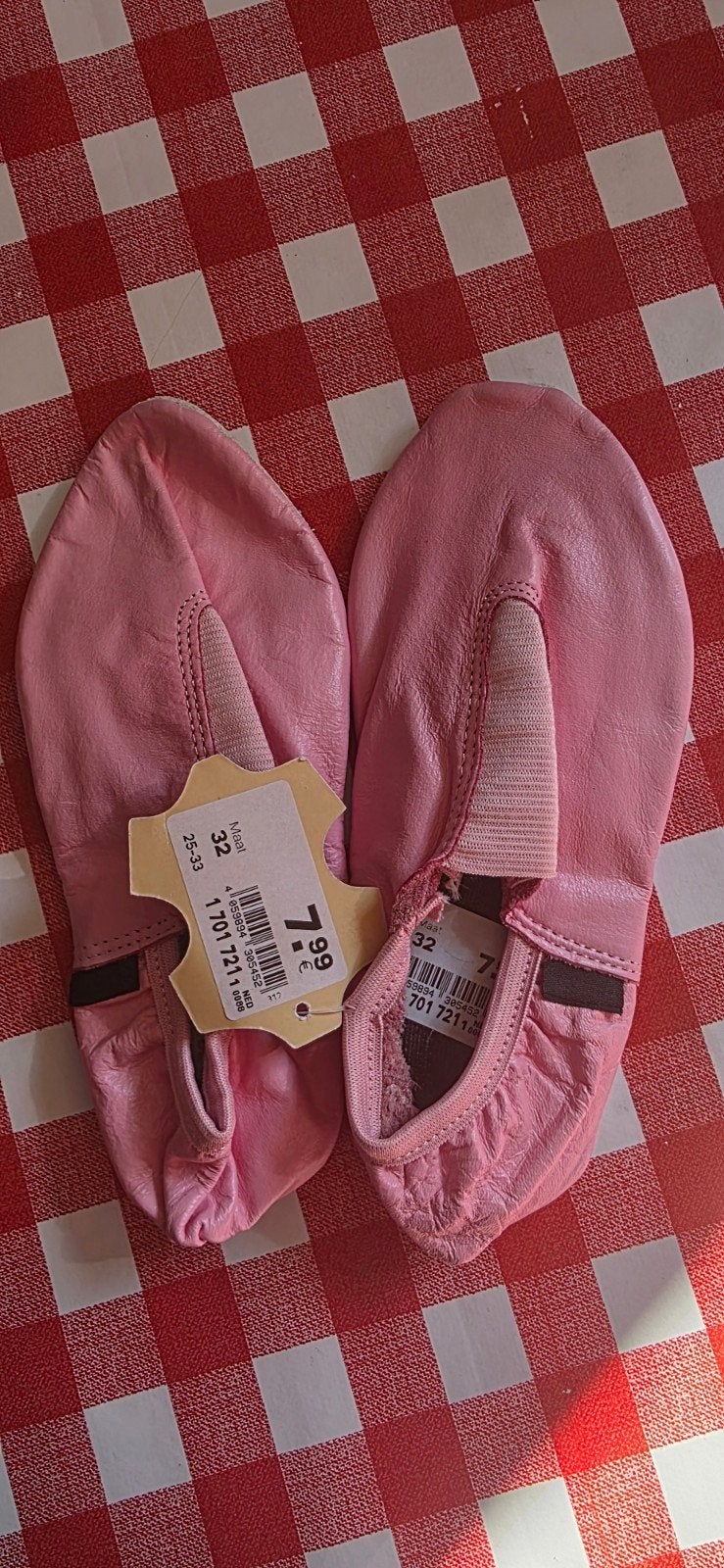 Nieuw, roze dansschoentjes maat 32, Sport en Fitness, Ballet, Ophalen of Verzenden, Nieuw, Kleding
