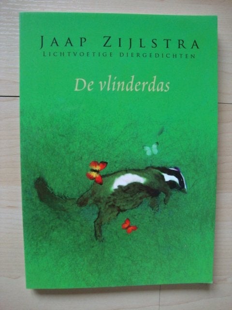 DE VLINDERDAS   Jaap Zijlstra lichtvoetige dier gedichten, Ophalen of Verzenden, Zo goed als nieuw