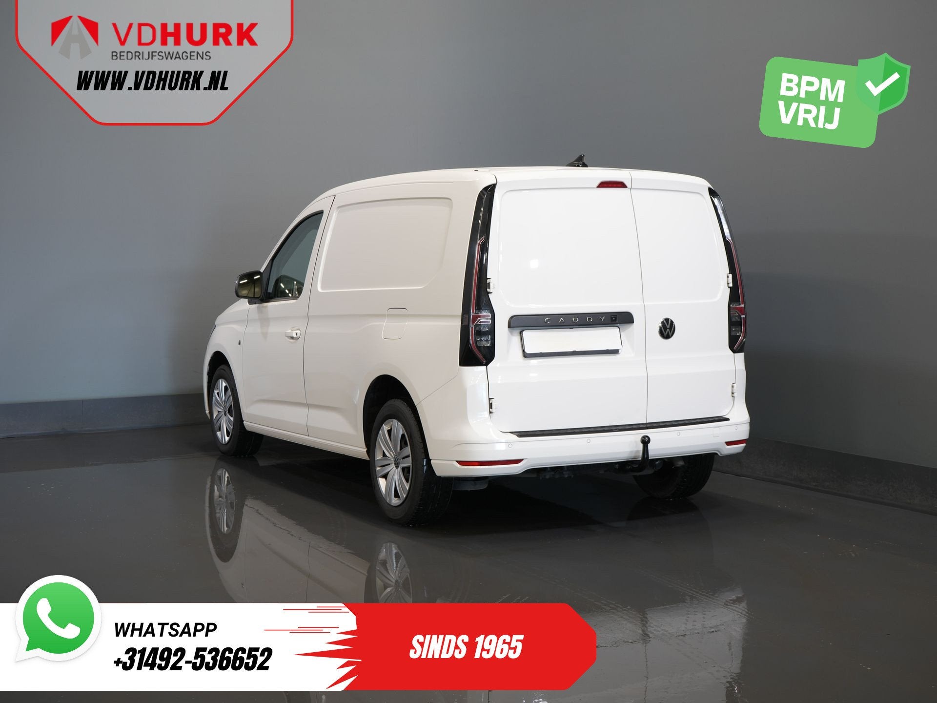 Volkswagen Caddy Cargo 2.0 TDI 125 pk DSG Aut. Adapt.Cruise/, Auto's, Stof, Gebruikt, 4 cilinders, Origineel Nederlands