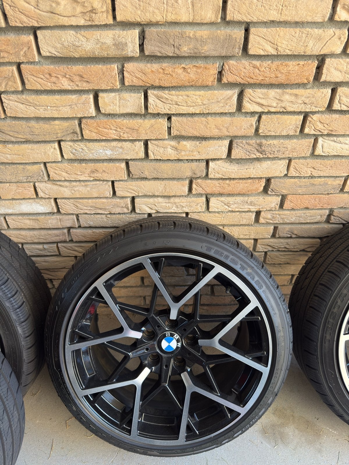 BMW Velgen Breedset 19 inch met nieuwe winterbanden, 19 inch, Banden en Velgen, Nieuw, Personenwagen