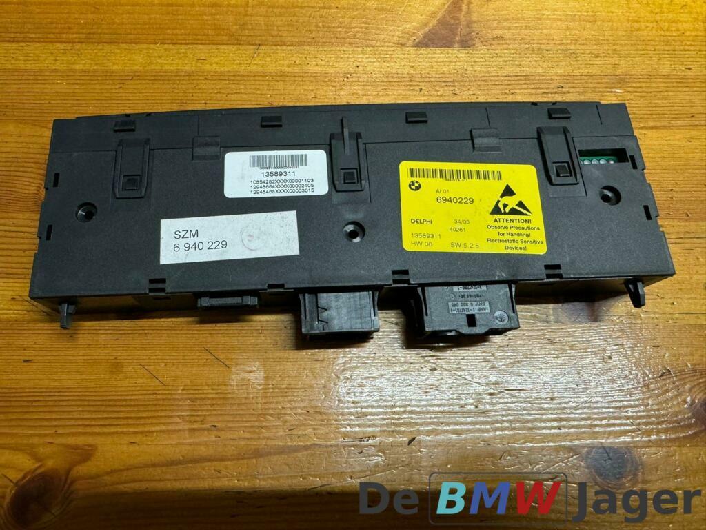 Bedieningspaneel middenconsole BMW 5-serie E60 E61 6940229, Gebruikt, Ophalen of Verzenden, BMW, BMW