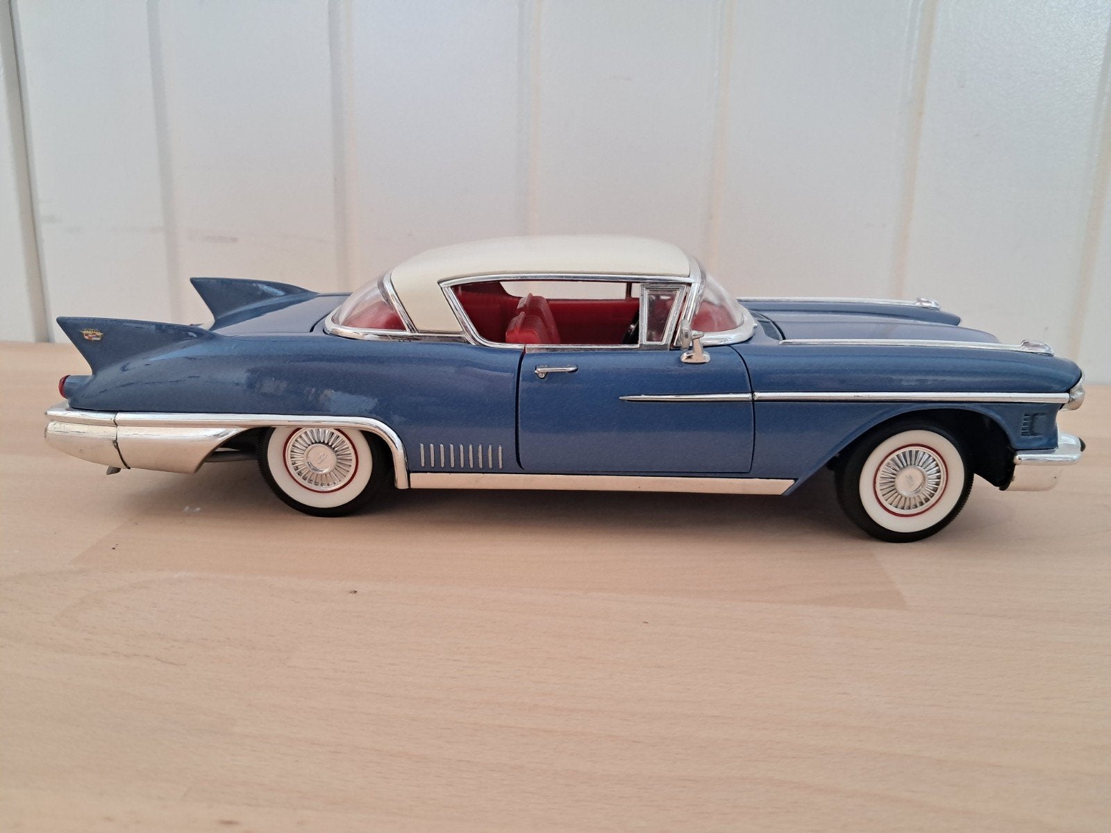 Cadillac Eldorado Seville 1958 1/18, Ophalen of Verzenden, Gebruikt, Auto, Overige merken
