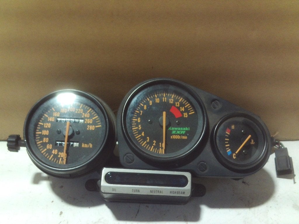 Tellerset , cockpit Kawasaki ZXR 750 bj 93-97, Motoren, Ophalen of Verzenden, Gebruikt