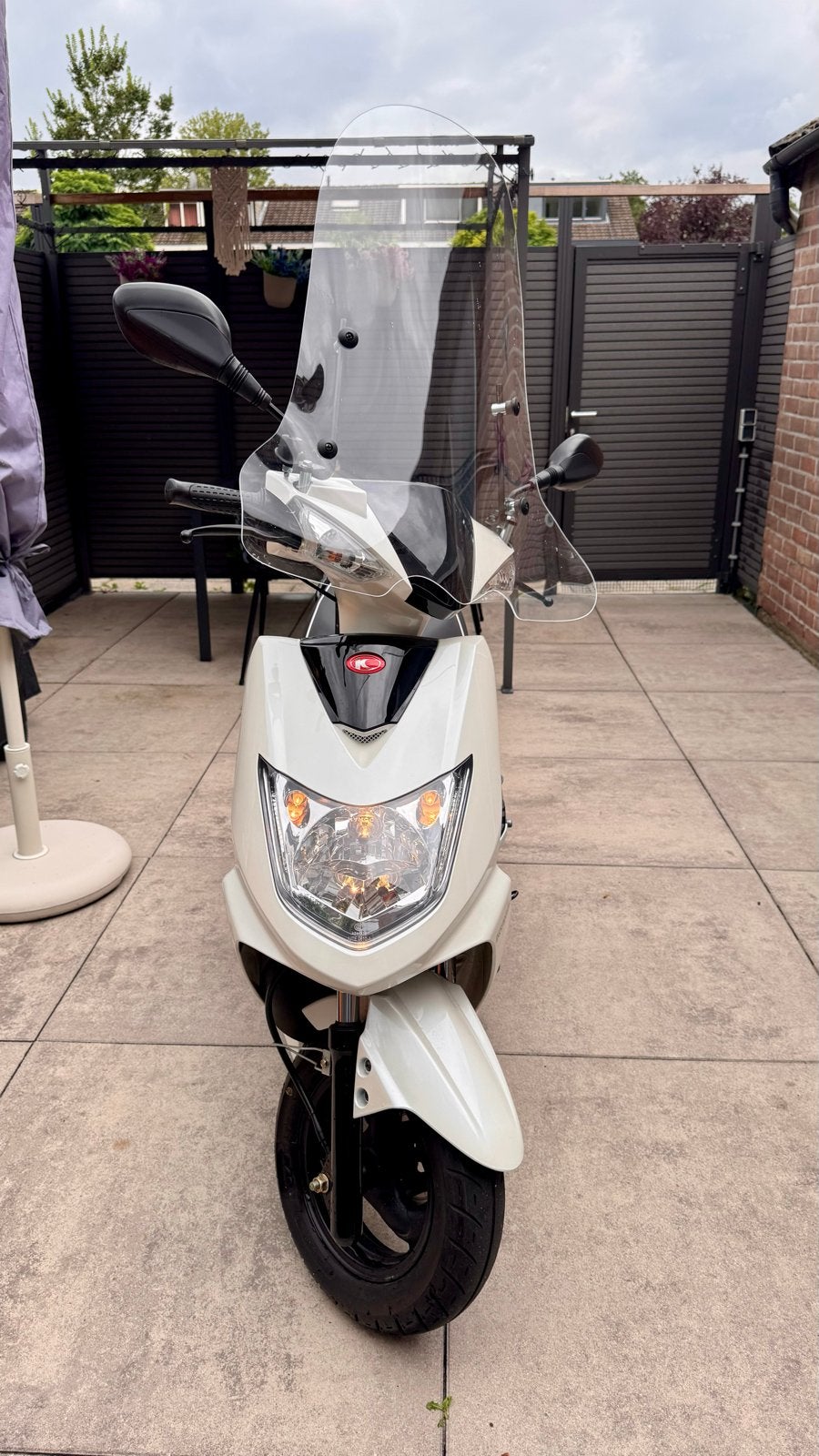 Kymco VP50 blauw kenteken - Zo goed als nieuw, Ophalen, Zo goed als nieuw, Benzine, Kymco