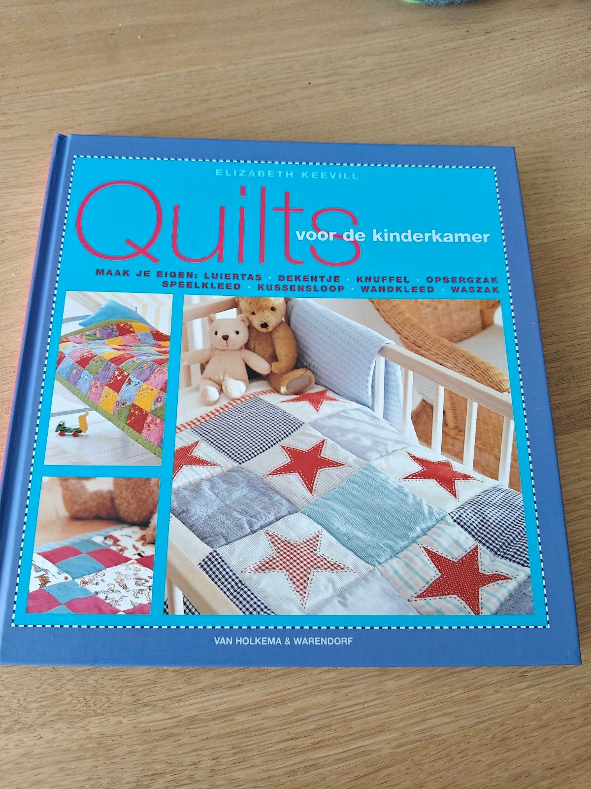 te koop quilts voor de kinderkamer, Boeken, Ophalen of Verzenden, Zo goed als nieuw, Borduren en Naaien