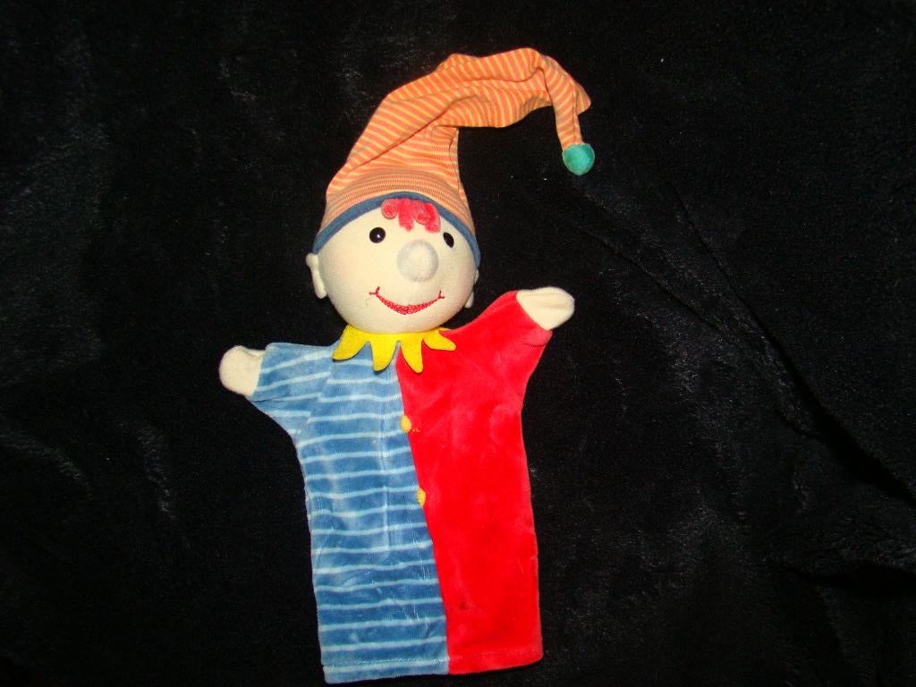 Sterntaler handpop jongen met puntmuts. klein vlekje, Overige merken, Overige karakters, Overige typen, Ophalen of Verzenden