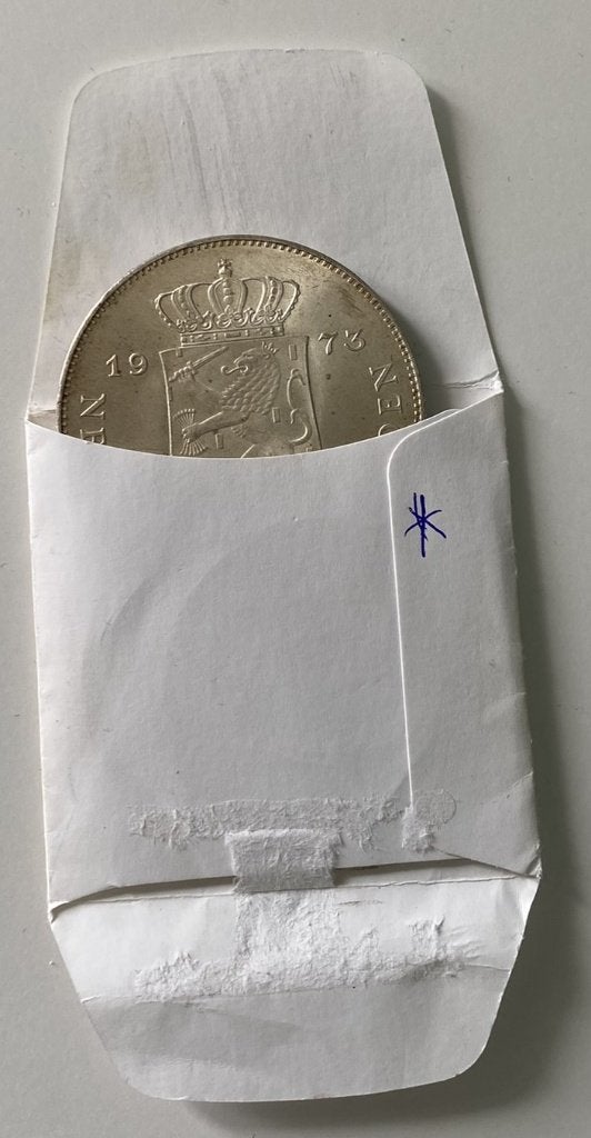 Zilveren 10 Gulden 1973 - Juliana 25-jarig Regeringsjubileum, Koningin Juliana, Zilver, Ophalen of Verzenden, Losse munt