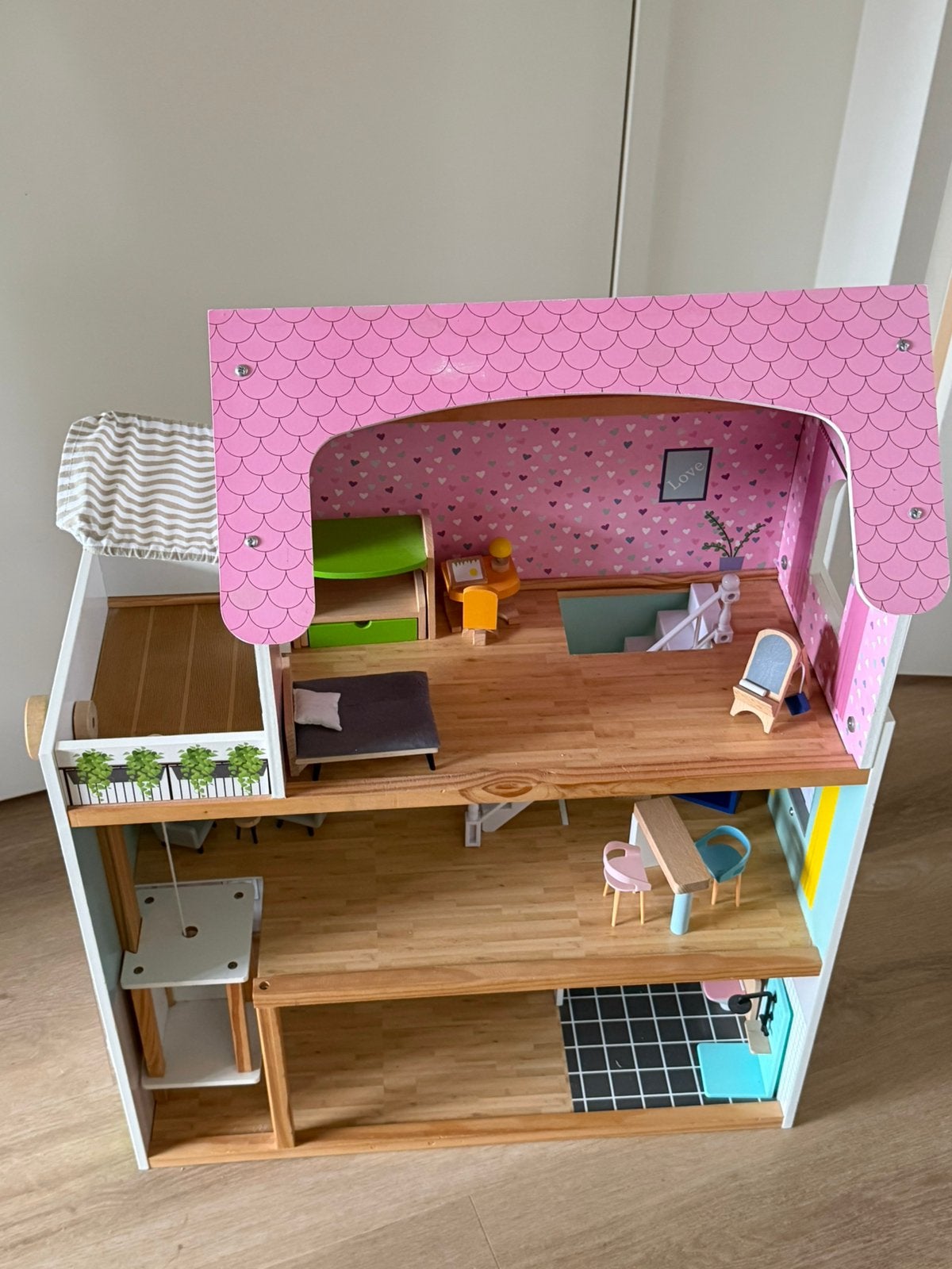 Poppenhuis, Ophalen, Zo goed als nieuw, Poppenhuis