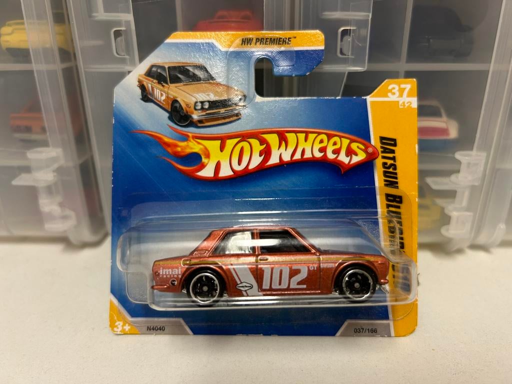 Hot Wheels Datsun Bluebird 510, Hotwheels, Ophalen of Verzenden, Zo goed als nieuw, Auto