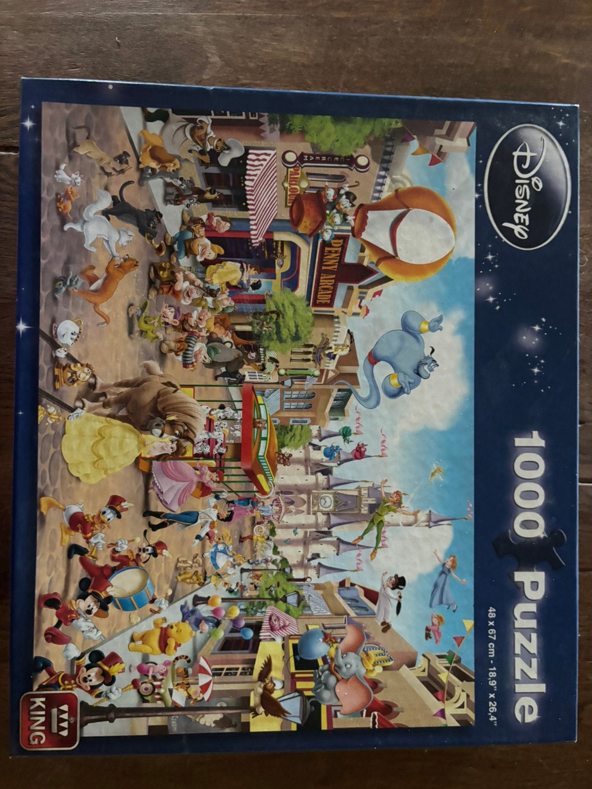 Disney puzzel 1000 stuks, Ophalen, 500 t/m 1500 stukjes, Zo goed als nieuw