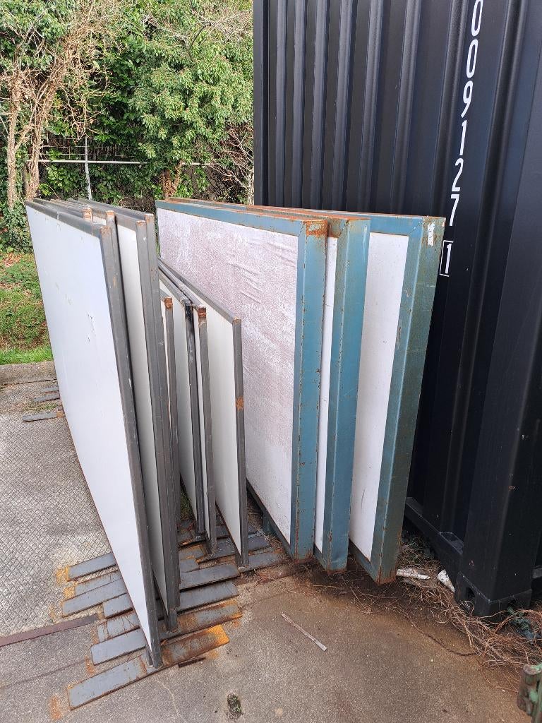 Schotten af te halen 11 stuks, Doe-het-zelf en Verbouw, Hout en Planken, Ophalen, Gebruikt, 50 mm of meer, Pallet