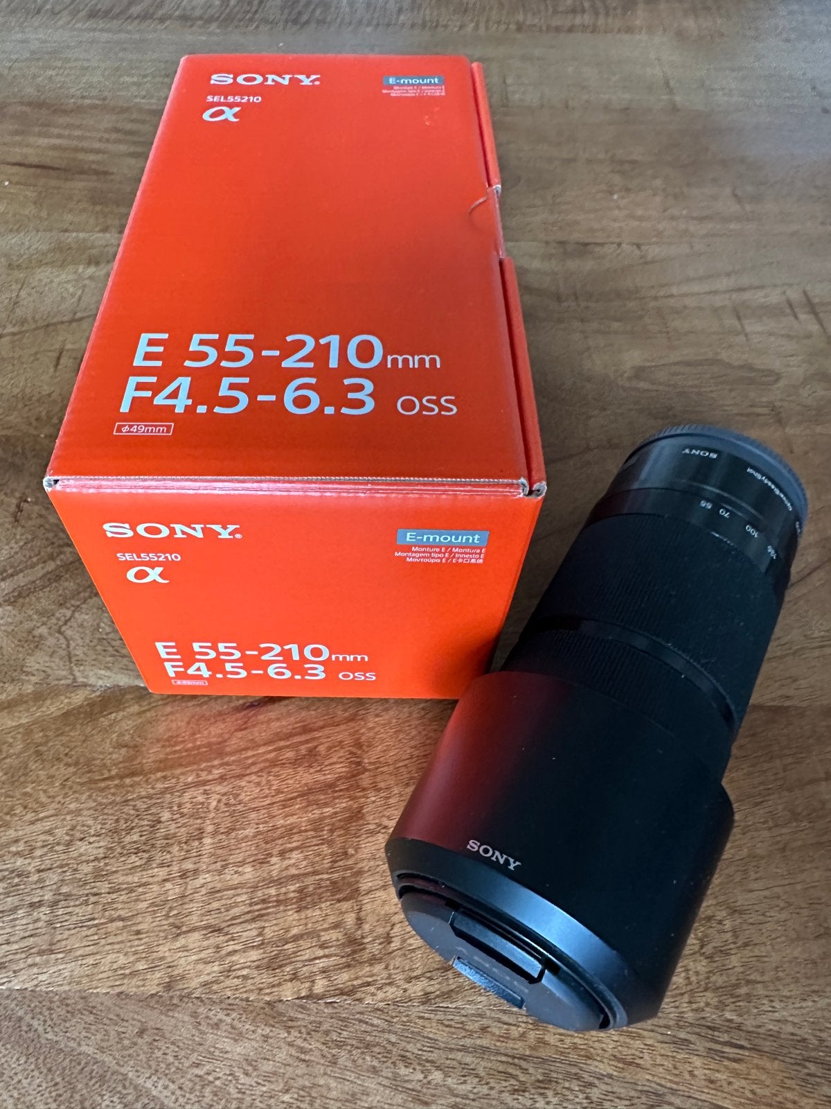 Sony E 55-210mm F4.5-6.3 OSS Telelens voor E-mount