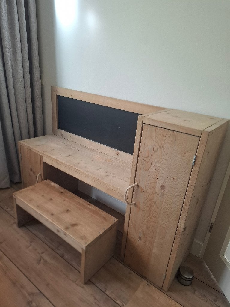 Steigerhouten speelmeubel, Kinderen en Baby's, Kinderkamer | Inrichting en Decoratie, Overige kleuren, Ophalen, Gebruikt, Opbergmeubel