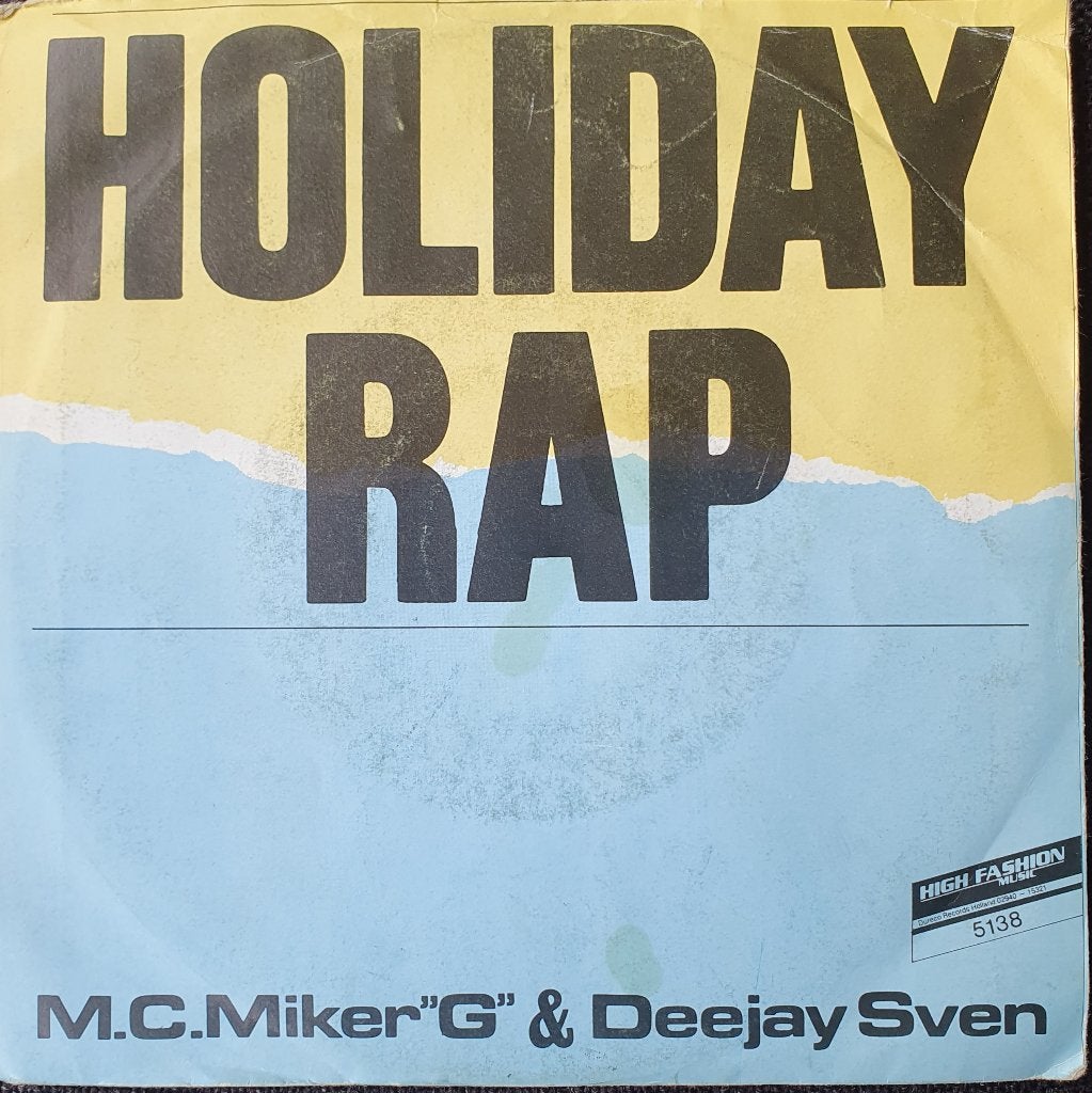MC Miker G & DJ Sven - Holiday Rap, Cd's en Dvd's, Gebruikt, Verzenden, 7 inch, Fotohoes