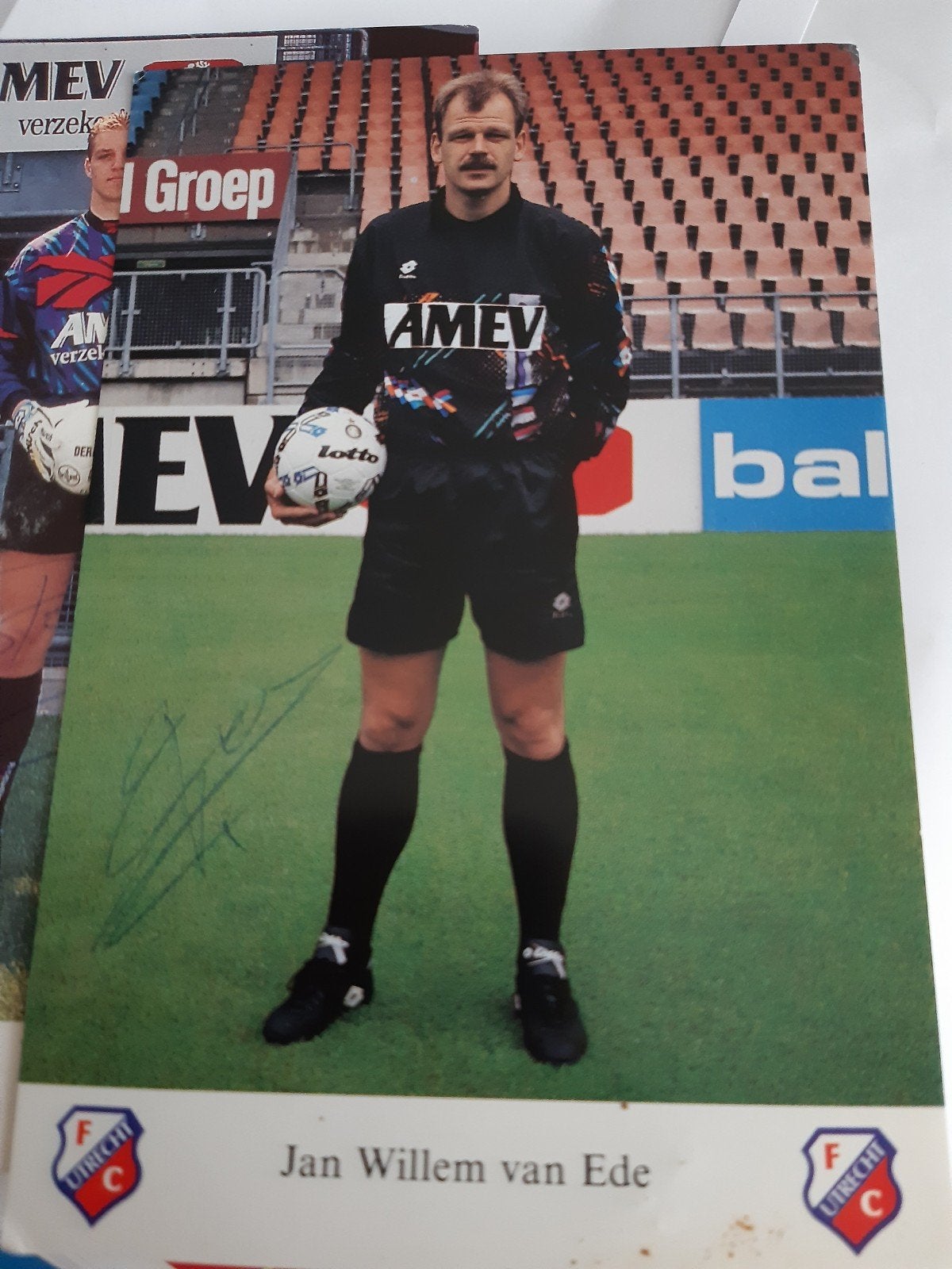 Spelerskaart Jan Willem van Ede, Ophalen of Verzenden, Nieuw, F.C. Utrecht, Spelerskaart