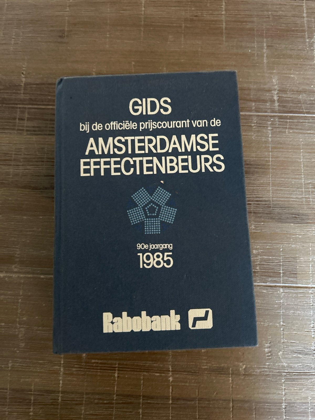 Gids Amsterdamse Effectenbeurs 1985 - Rabobank, Ophalen of Verzenden, Gamma, Gelezen, Niet van toepassing