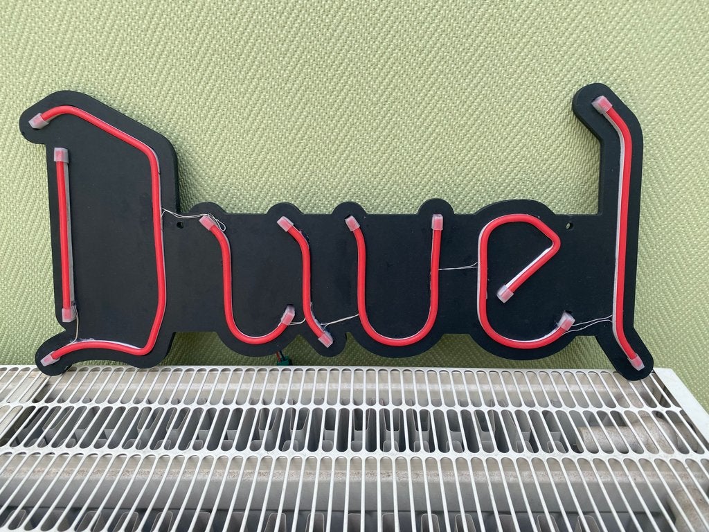Duvel led lichtreklame voor ManCave, Verzenden, Nieuw, Reclamebord, Plaat of Schild, Duvel