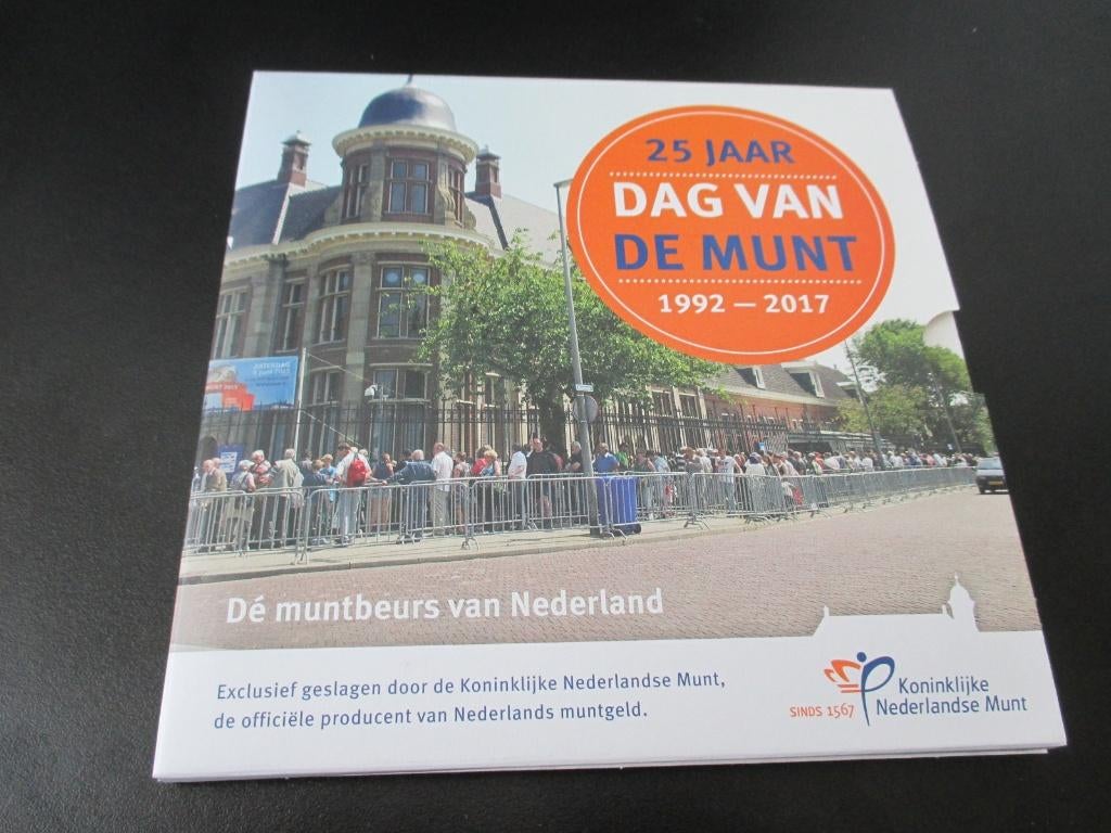 Dag van de munt set 2017, Postzegels en Munten, Munten | Nederland, Ophalen of Verzenden, Koningin Beatrix, Euro's, Setje