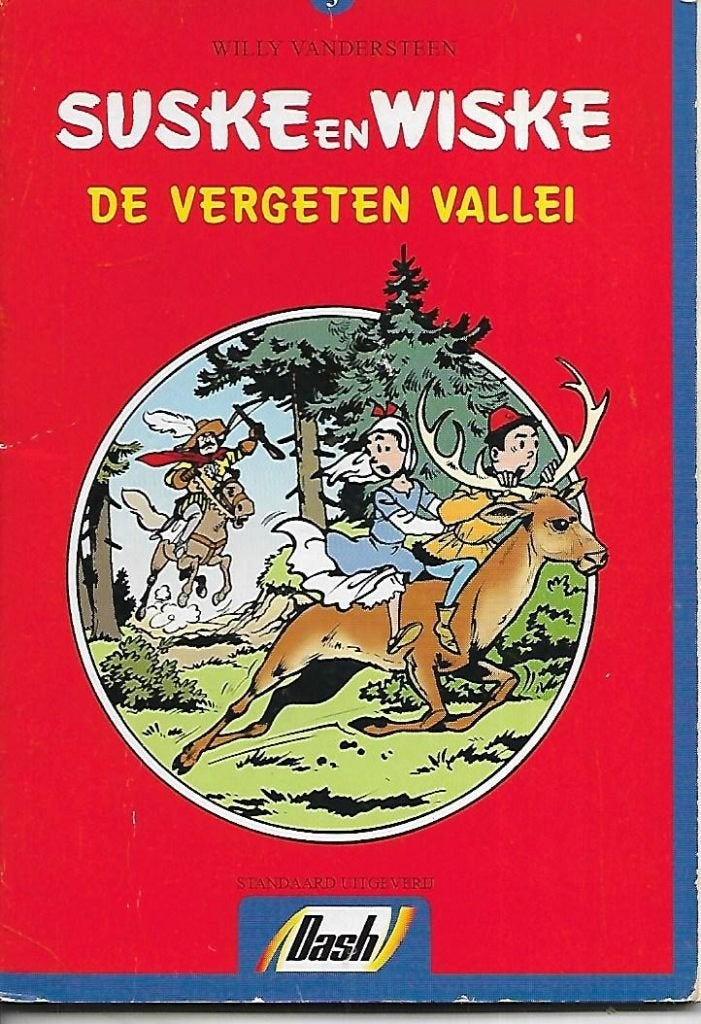 Suske en Wiske - De vergeten vallei (Dash mini), Eén stripboek, Ophalen of Verzenden, Zo goed als nieuw