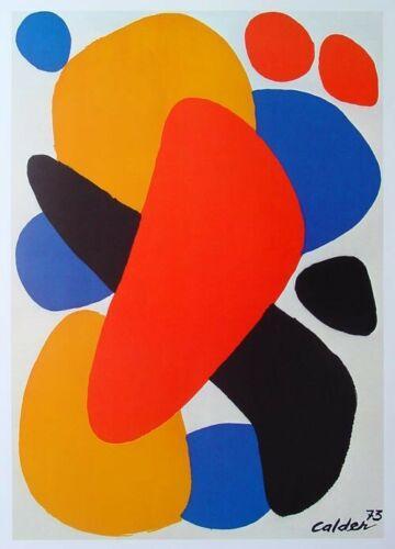 Alexander Calder (1898) Lithografie "Boomerang Tel Aviv" Ges, Ophalen of Verzenden