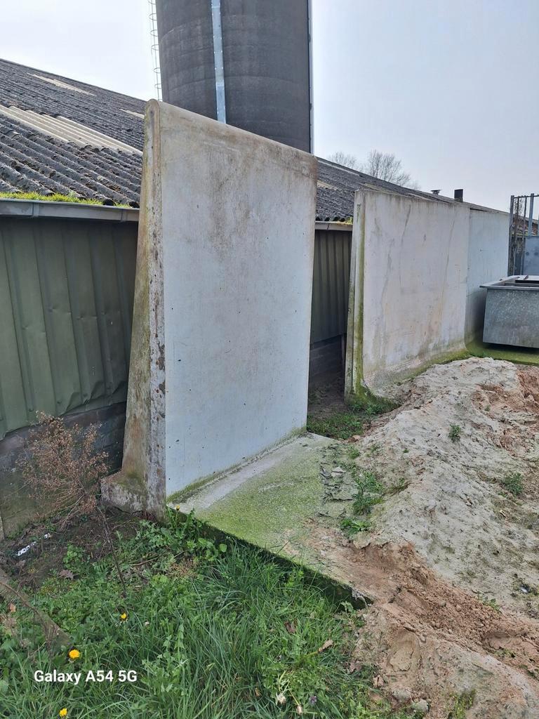 Bosch beton pas stuk sleufsilo, Ophalen of Verzenden