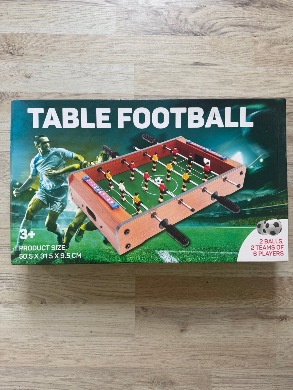 Kleine Voetbaltafel nooit gebruikt, Ophalen of Verzenden, Nieuw