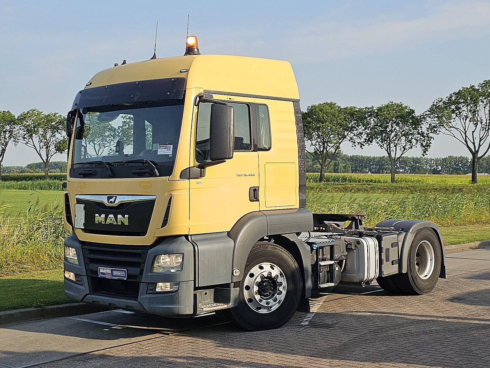 M.A.N. 18.460 TGS ts= tank sattel, adr, Automaat, Euro 6, MAN, Geel