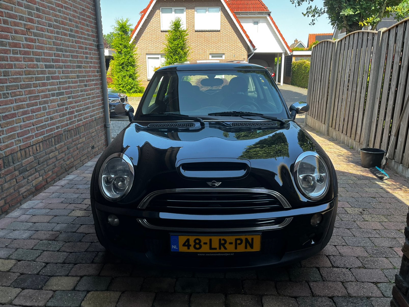 Mini 1.6 16V Cooper S 2003 Zwart, Auto's, Mini, Particulier, Cooper S, ABS, Airconditioning, Bluetooth, Bochtverlichting, Boordcomputer