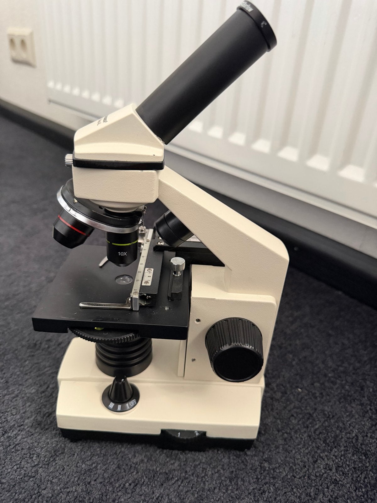 Biolux AL 20x-1280x met travelbox, usb camera en toebehoren., Ophalen, Gebruikt, 1000x of meer, Biologische microscoop