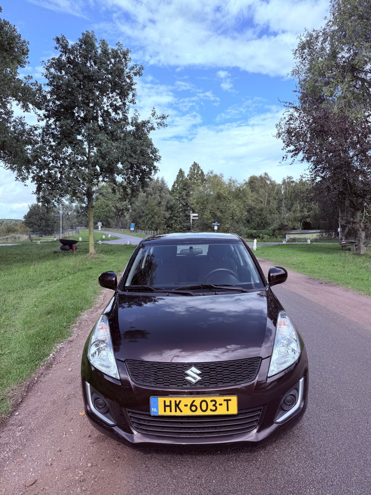Suzuki Swift 1.2 3D 2015 Bruin, Auto's, Euro 5, 4 cilinders, Bruin, Alcantara