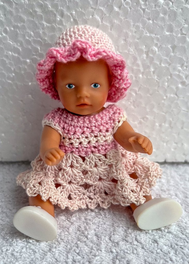 Mini baby born popjes in speciale kleding en schoentjes, Ophalen of Verzenden, Zo goed als nieuw, Overige typen
