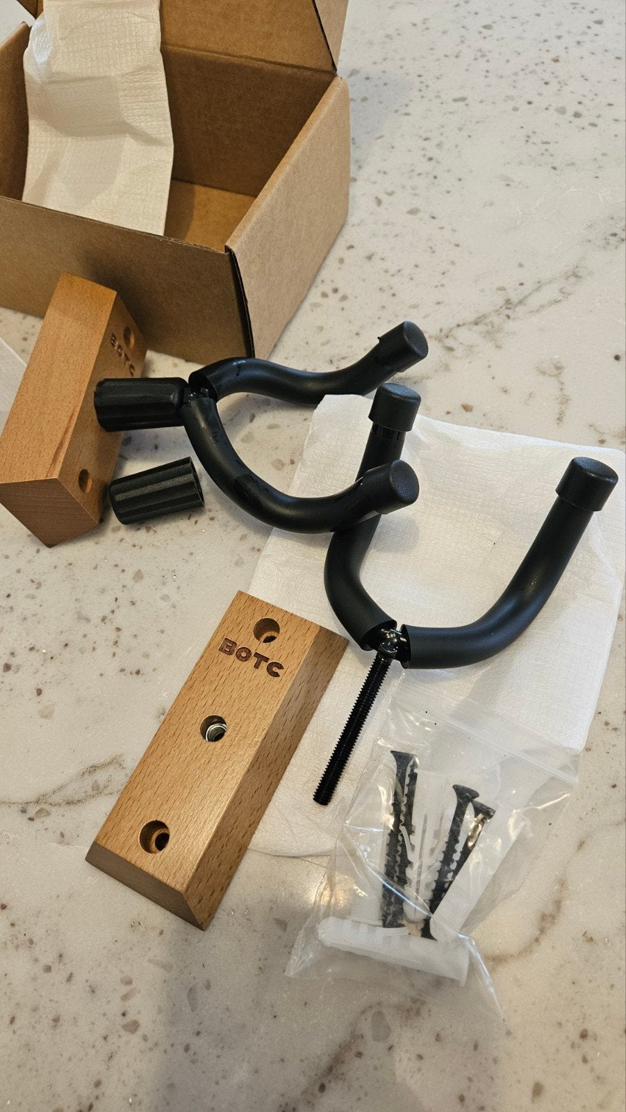 BOTC Gitaar Muurbeugel Hanger - Set van 2, Ophalen, Nieuw, Akoestische gitaar