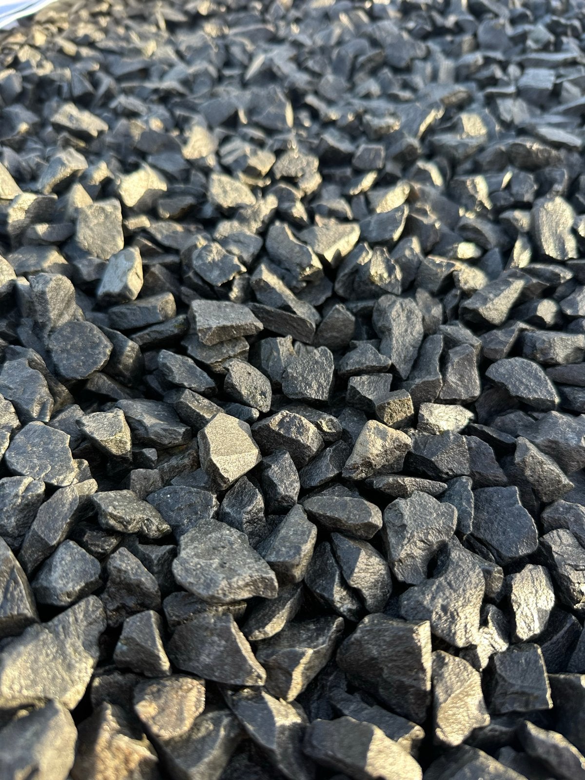 Bigbag Basalt Split 16/22 mm, Ophalen, Nieuw, Antraciet, Split