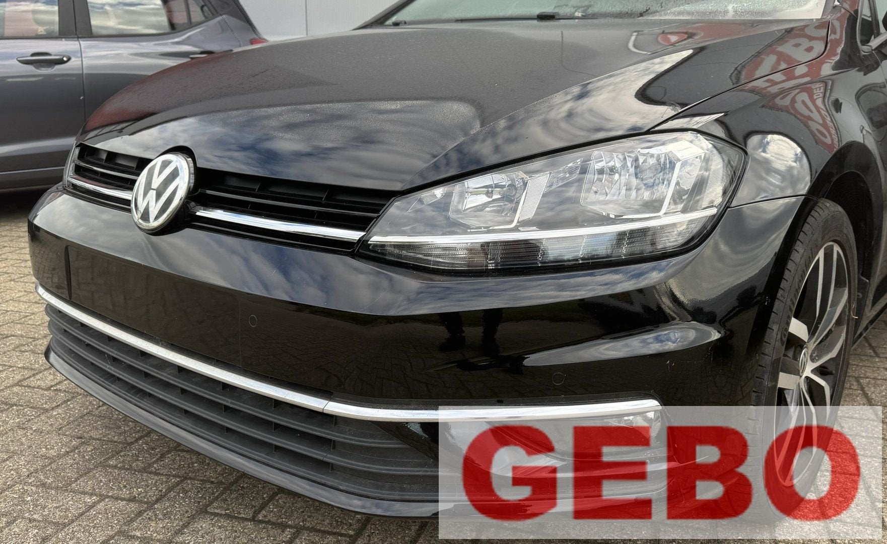 Volkswagen golf 7.5 voorkop motorkap bumper spatbord LC9X NI, Gebruikt, -, Volkswagen, -