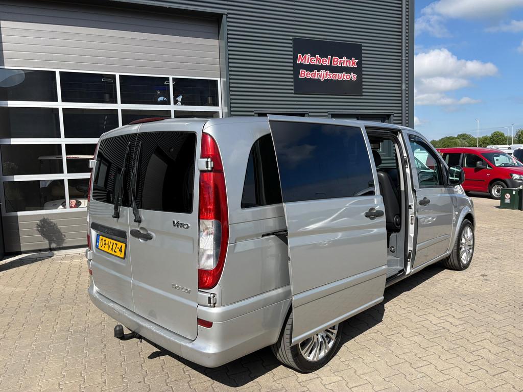 Mercedes-Benz Vito 120 CDI V6 Dubbele Cabine Marge, Automaat, Gebruikt, Zwart, Traction-control