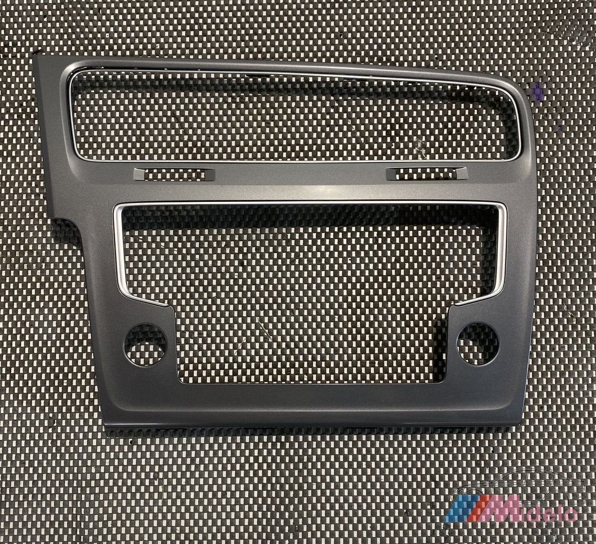 VW GOLF VII NAVIGATIE INLIJST ZILVER 5G1819743, Auto-onderdelen, Interieur en Bekleding, Gebruikt, -, Volkswagen, -