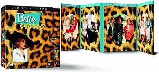 Bette Midler 4xDVD Box - Ruthless People - Jaren 80 Classics, Ophalen of Verzenden, Zo goed als nieuw, Komedie, Alle leeftijden