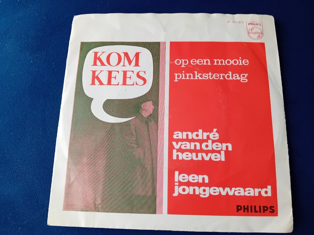 André v d Heuvel/Leen Jongewaard - Op een Mooie Pinksterdag, 7 inch, Zo goed als nieuw, Nederlandstalig, Fotohoes