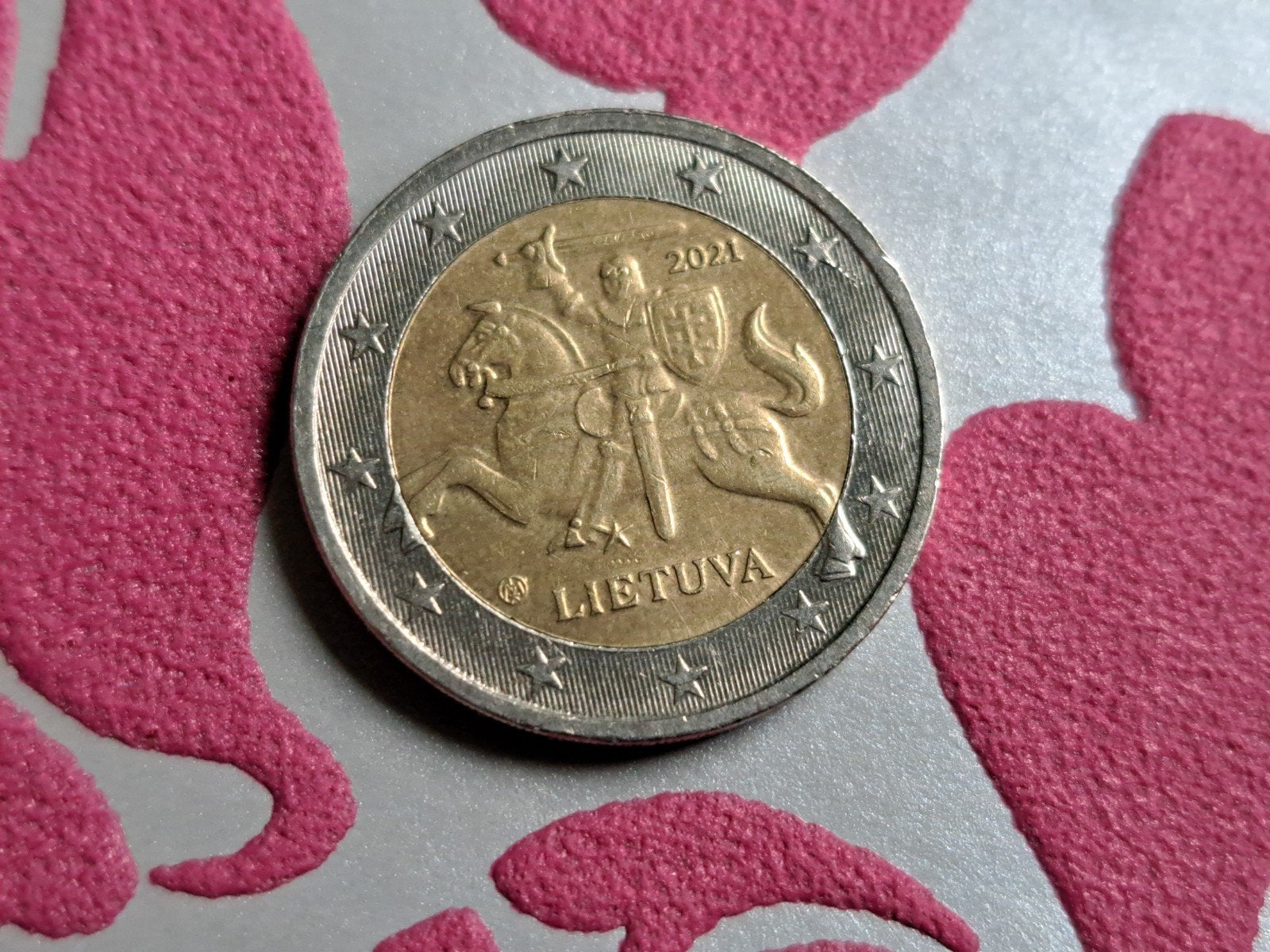 2 euro 2021 Litouwen, Postzegels en Munten, Munten | Europa | Euromunten, Ophalen of Verzenden, Overige landen, 2 euro