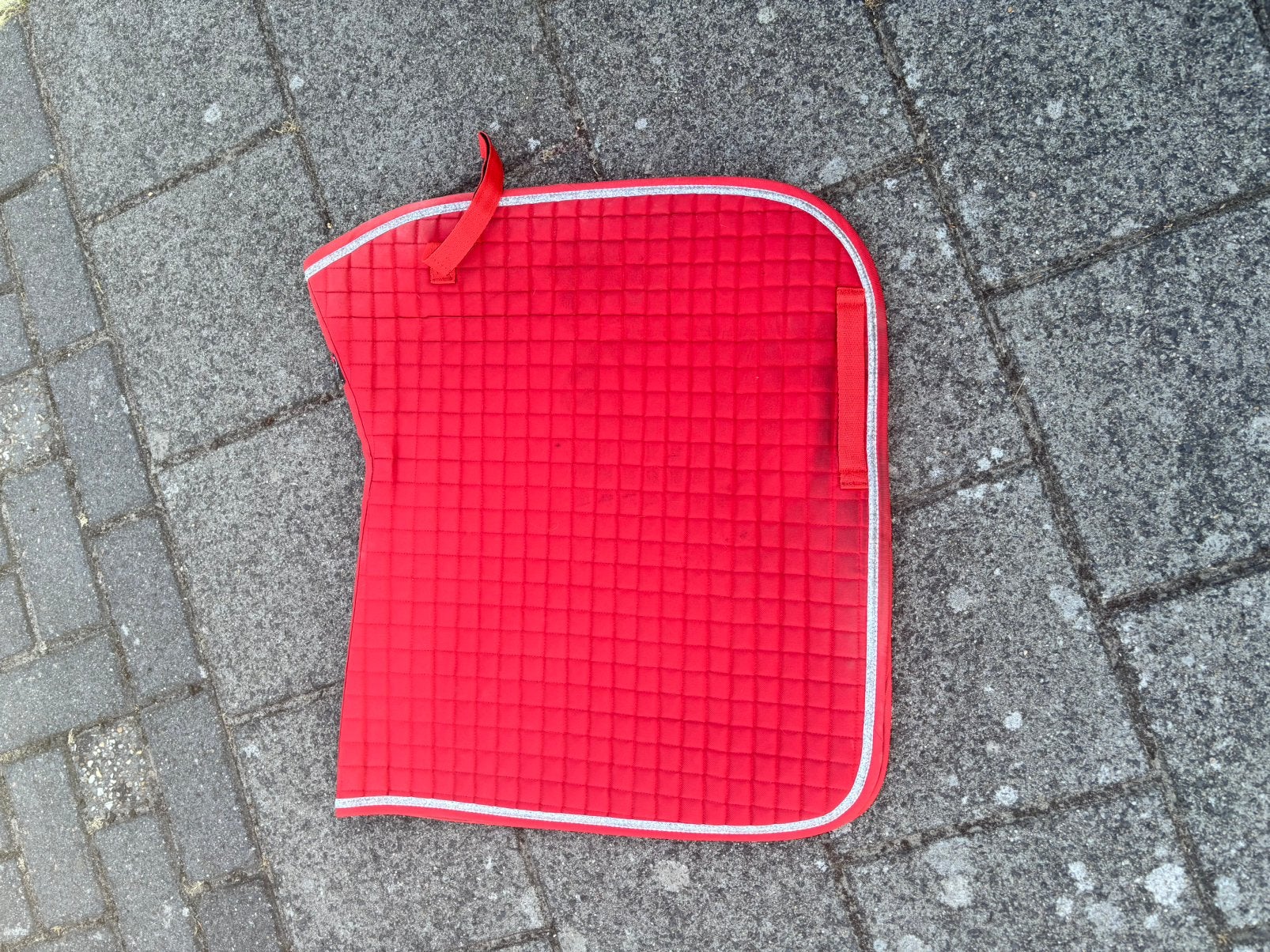 Mooi dekje full, Dieren en Toebehoren, Paarden en Pony's | Dekens en Dekjes, Full (L), 0 g, Rood, Ophalen of Verzenden