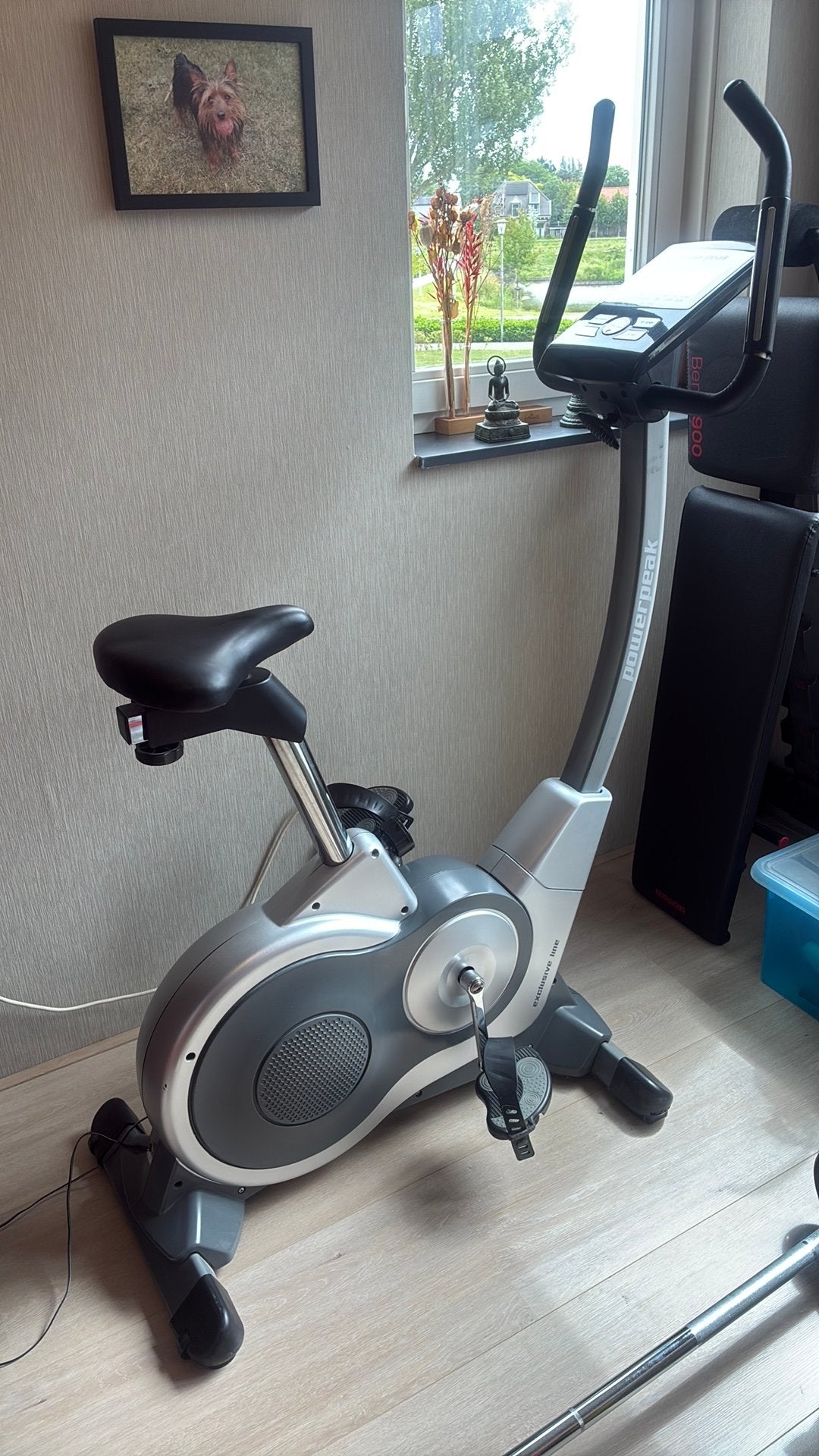 Powerpeak Ergometer 800 Hometrainer - Zo goed als nieuw, Ophalen, Zo goed als nieuw, Metaal, Benen